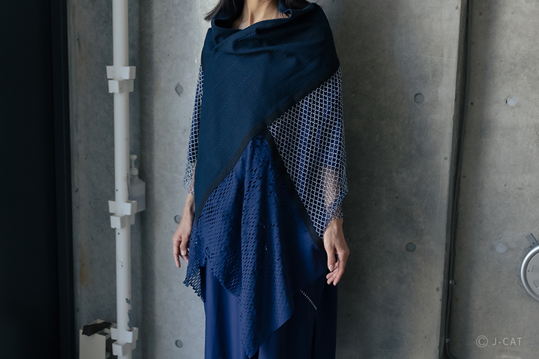 等々力「ミハイルギニスアオヤマ」日本のテキスタイルで作る“着る