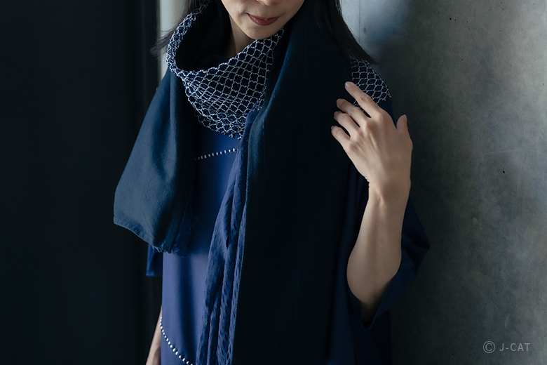 等々力「ミハイルギニスアオヤマ」日本のテキスタイルで作る“着る